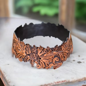 Hand-tooled leather BELT LAUREN, cowgirl belt, western belt, floral leather belt, western style belt, Gifts for her, Cowboy leather belts