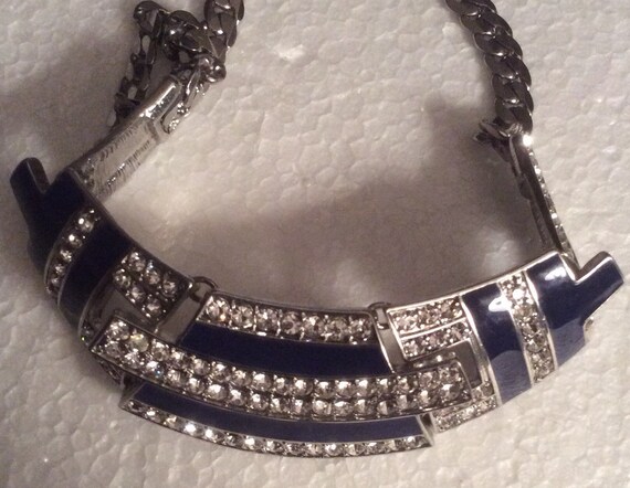 Rhinestone Statement necklace - image 3