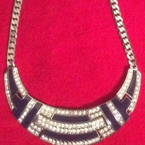 Rhinestone Statement necklace