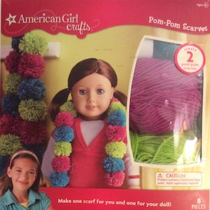 American Girl Crafts - Kit 30-717268  Pom-Pom Scarves kit