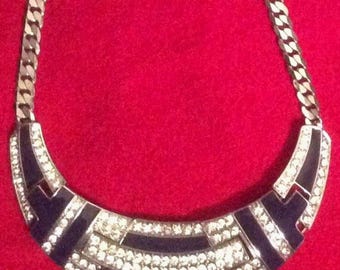 Rhinestone Statement necklace