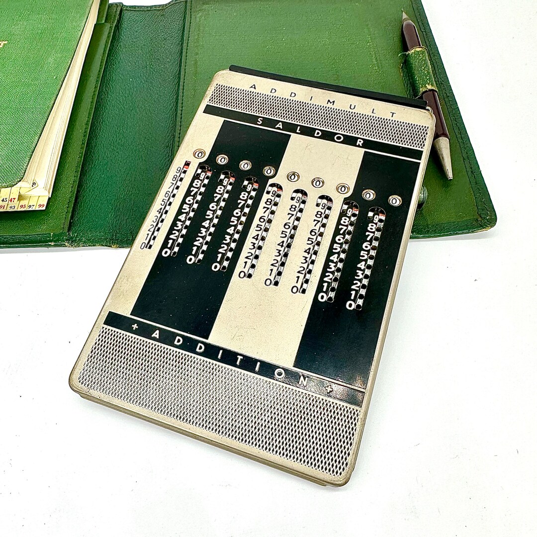 ADDIMULT SALDOR Calculating Machine Calculator 50s 60s Etsy
