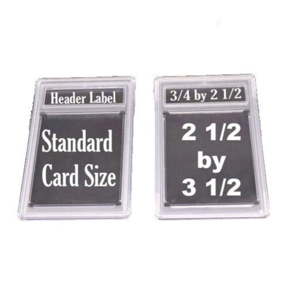 25 Graded Card Slab Trading & Sports Card Clear Acrylic Etsy