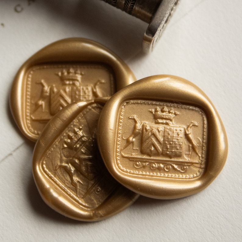 Antique French Wax Seals With Adhesive Backing Coat Of Arms Heraldry antique-french-wax-seals-with-adhesive-backing-coat-of-arms-heraldry