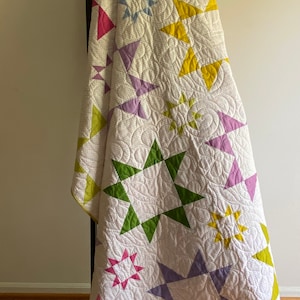 Sawtooth Star Quilt Pattern
