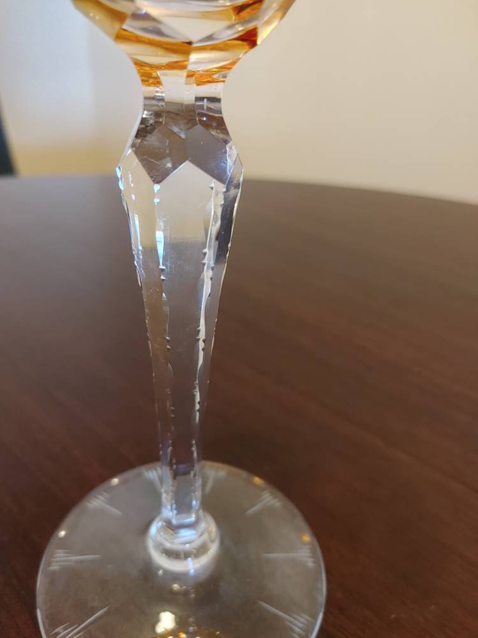 Crystal Wine Glass Echt Bleikristall CRYSTAL Wine Glass Cut. Etsy