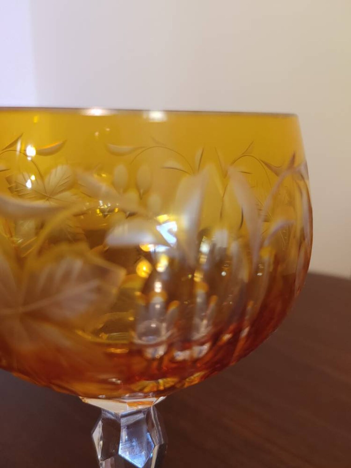 Crystal Wine Glass Echt Bleikristall CRYSTAL wijnglas Etsy