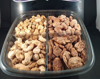 Candied Nut Tray: Gourmet Assorted Flavors, Gluten-Free Gift