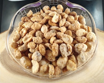16oz Candied Peanuts: Fresh Homemade Sugar Snacks, Gluten-Free