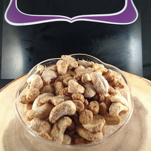 12oz Candied Cashews Sugar snacks flavored Nuts Candy Fresh Homemade candy cashews Treats gluten free candy nuts gift nuts coated in sugar