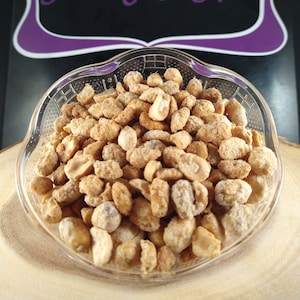 8oz Candied Peanuts: Fresh Homemade Sugar Snacks, Gluten Free
