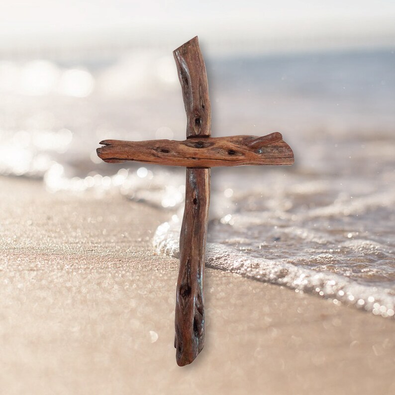 Driftwood Wall Cross Wood Crucifix Wooden Wall Cross | Etsy