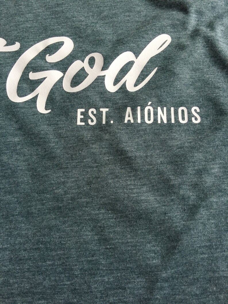 But God || Christian T-shirt image 3