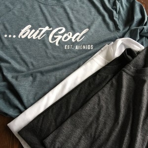But God || Christian T-shirt image 4