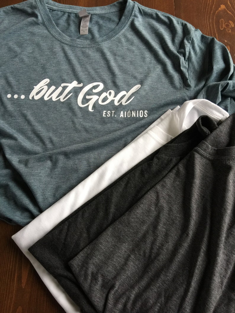But God || Christian T-shirt image 4