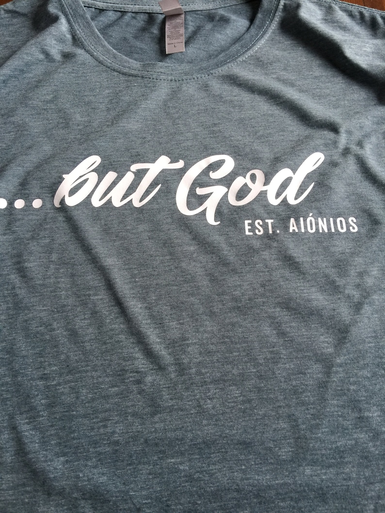But God || Christian T-shirt image 2