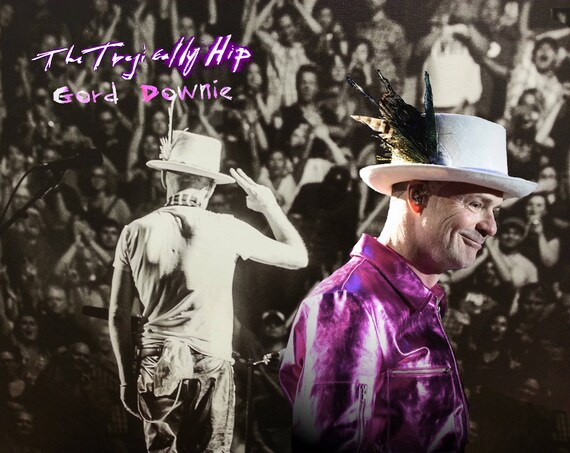 Gord Downie Tragically Hip Print - Etsy