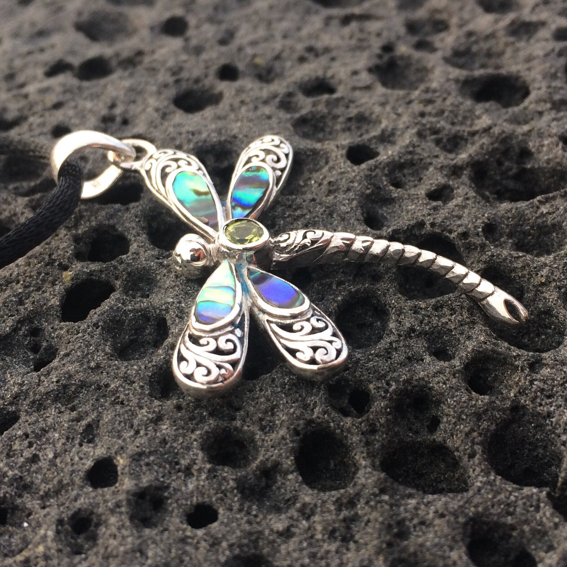 Ciondolo a forma di libellula verde in argento sterling 925, per braccialetti Pandora, gioielli con zirconi, regalo per donne e ragazze, Zirconia cubica, Zirconia cubica