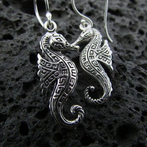 Seahorse Earrings Small | Sterling Silver | Ocean | Beach | Gift | Jewelry | Handmade | Unique