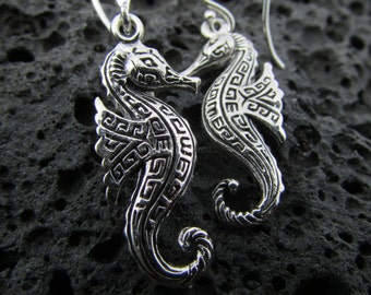 Zeepaardje oorbellen klein | Sterlingzilver | Oceaan | Strand | Cadeau | Sieraden | Handgemaakt | Uniek