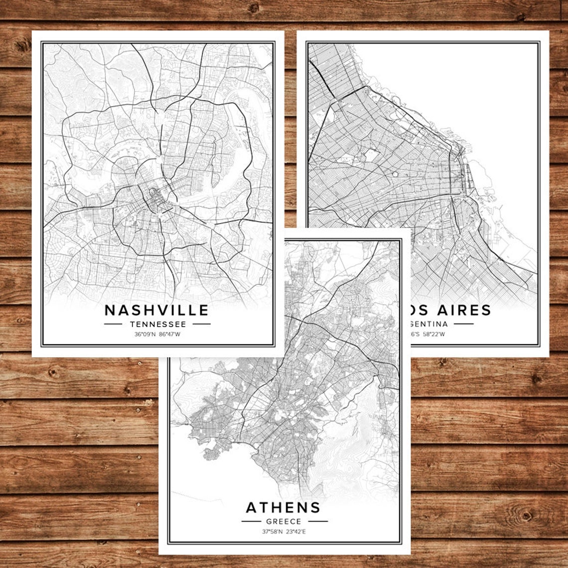Custom City Map Custom Map Art Custom Map Print City Map Etsy