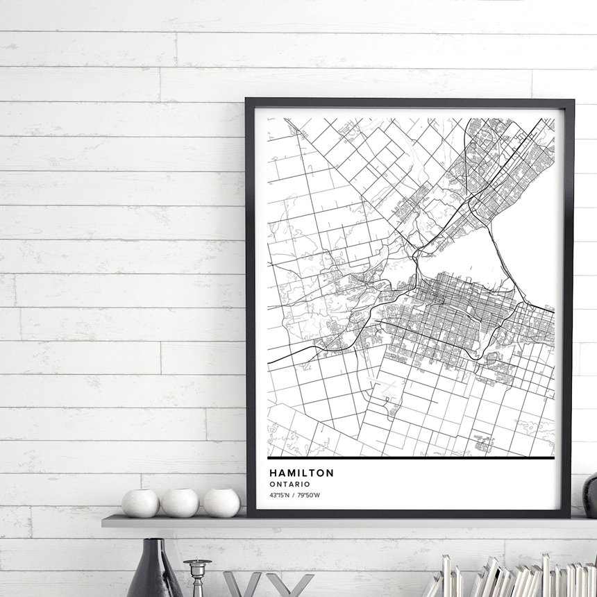 City Map Art Custom City Map Digital City Map Wall Art Map Etsy