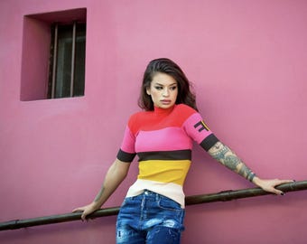 T shirt Rib Logo - Multiple Colors