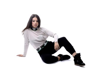 Long Turtle Neck Monogram