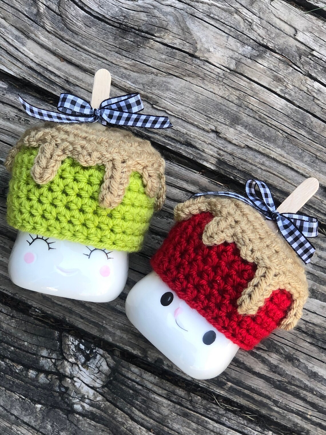 Taffy Apple Marshmallow Mug Hat Caramel Apple Tiered Tray Etsy