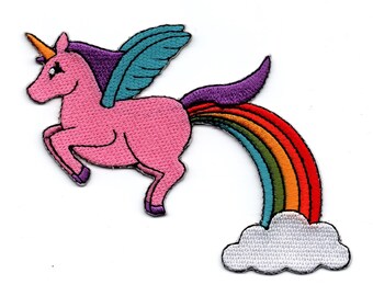 Unicorn Shit - IJzer op Patch Geborduurd Applique Motief