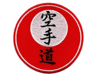 Karate - Patch Patch Strijken Foto Borduurwerk Foto
