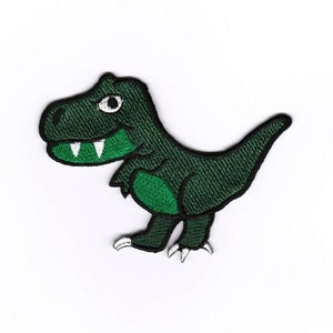 T Rex Dinosaur - Iron on Patch