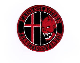 Kaiserslautern Aufnäher, Patch, Bügelbild, Abzeichen, Supporter Iron on Sew