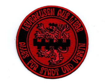 Leverkusen - Patch Aufnäher Bügelbild