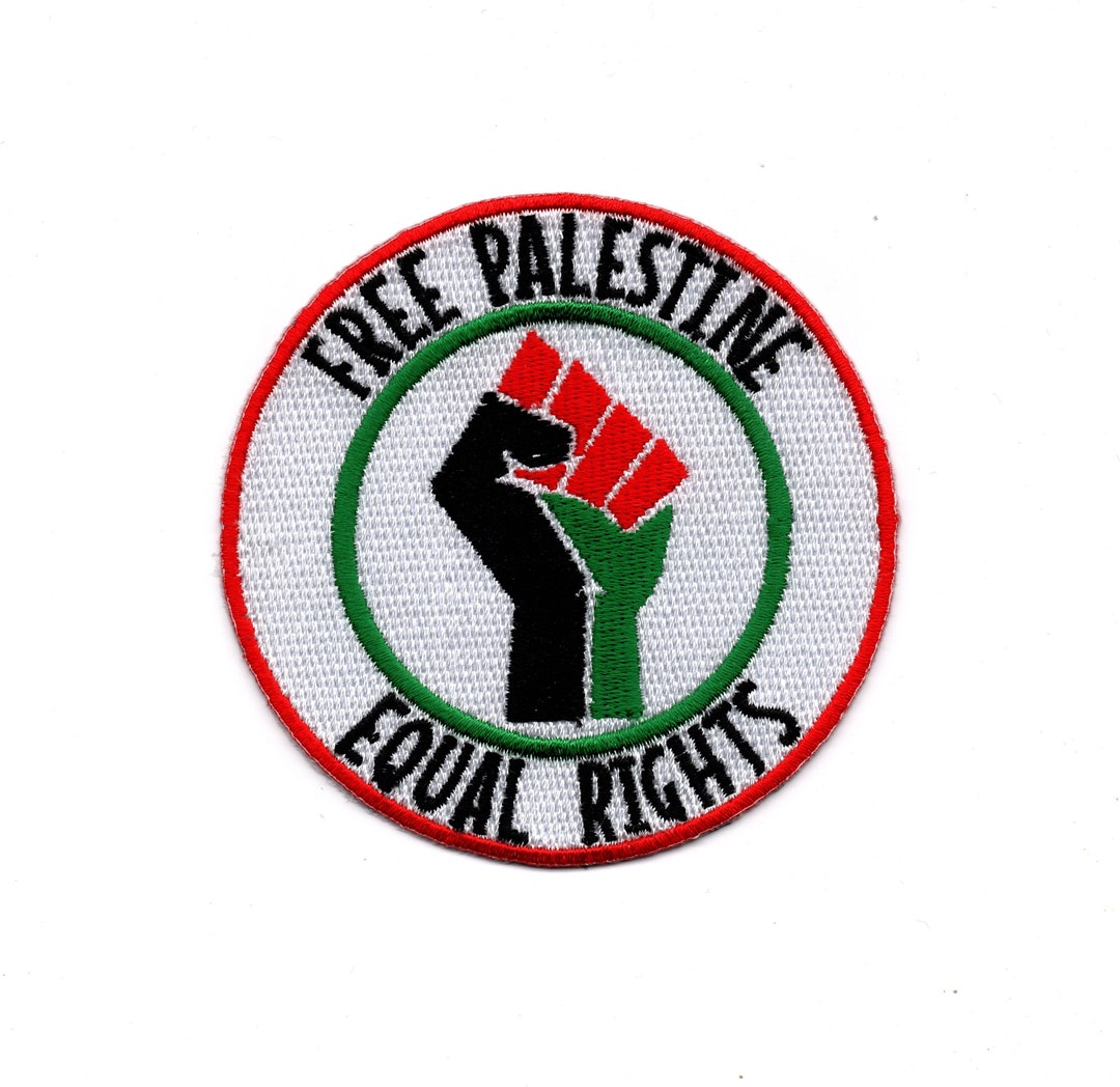 Free Palestine Iron on Patch Embroidered Applique Motif - Etsy