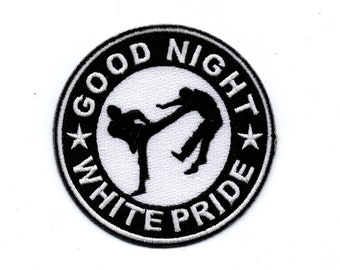 Good Night White Pride - Patch Patch Strijken Foto