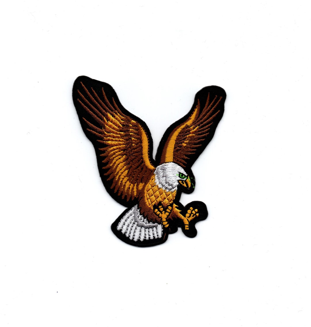 Eagle Iron on Patch Etsy