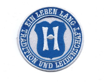 Tradition and Passion - Iron on Patch Embroidered Applique Motif