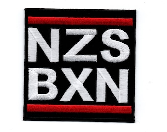 NZS BXN - Iron on Patch Embroidered Applique Motif
