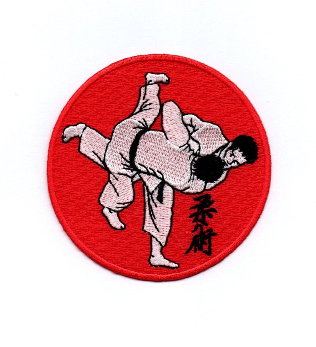 Jiu Jitsu Iron on Sew on Embroidered Badge Applique Motif Patch Etsy