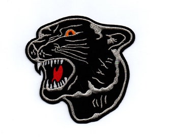 XL Panther - Aufnäher / Bügelbild / Stickbild /  Patch