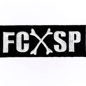FC X SP - Iron on Patch Embroidered Applique Motif