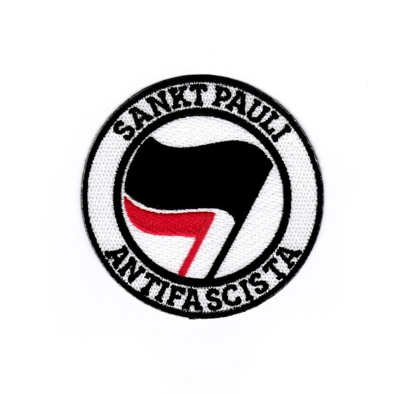 St Pauli Aufnäher Antifa football badges patch supporter Etsy