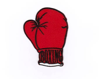 Bokshandschoen - Patch / Strijken Foto / Borduurwerk Foto / Patch