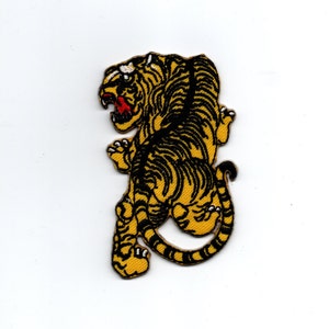 Tiger - Iron on Patch Embroidered Applique Motif