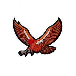 Eagle - Iron on Patch Embroidered Applique Motif