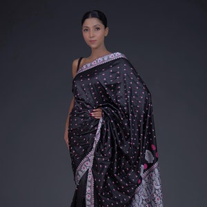 Assam Silk Saree/Mulberry Pat Silk Saree/Handloom Silk Saree/Silk Mark Certified