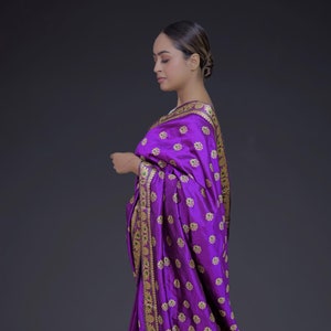 Assam Silk Saree/Mulberry Pat Silk Saree/Handloom Silk Saree/Silk Mark Certified