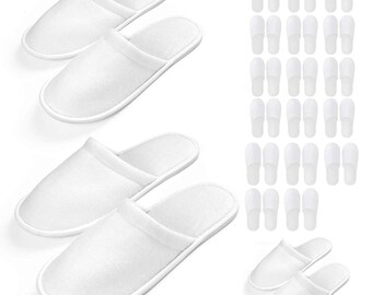 white slippers bulk