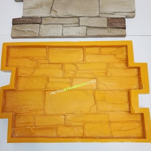 CONCRETE CEMENT PLASTER mold veneer stone mold polyurethane stone mold